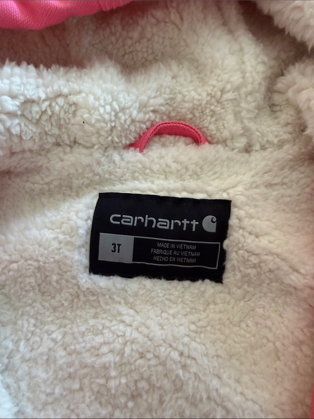 Carhartt Canvas Active Jacket in Neon Pink - 3T - Picture 2 of 5